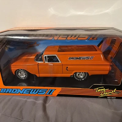 JOHNNY LIGHTNING TOM DANIEL'S BAD NEWS II ORANGE 1:18 DIECAST Sealed New - Image 1 of 4