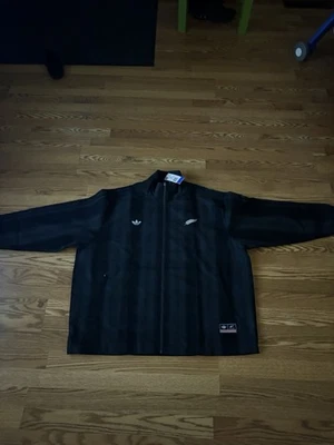 CHAQUETA DEPORTIVA ADIDAS ORIGINALS & ALL BLACKS TEJIDA A CUADROS FIREBIRD Talla XL Foto 1 de 4