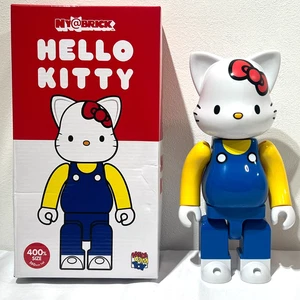 MEDICOM TOY Bearbrick NY@RBRICK 400% Figure Doll Cat Hello Kitty Sanrio JAPAN - Picture 1 of 20