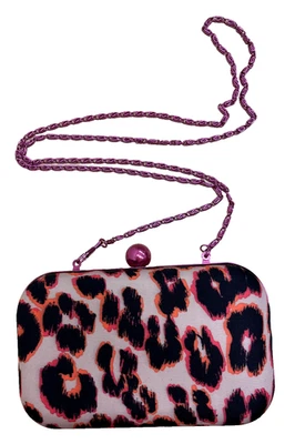 Juicy Couture Women’s Micro Mini Leopard Print Crossbody Bag – Pink Multi - Image 1 of 4