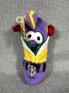 NWT Vintage VeggieTales 8” Larry Boy Bean Bag Plush Beanie Superhero New - Picture 1 of 14