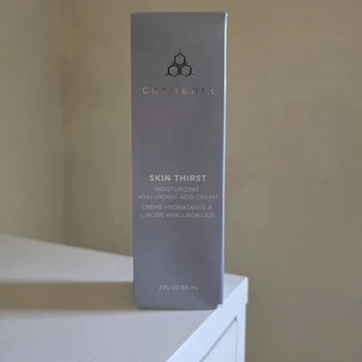 Cosmedix - Skin Thirst Hyaluronic Acid Cream 2oz / 60mL - New & Sealed Full Size - Image 1 of 4
