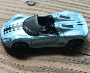 Hot Wheels Porsche 918 Spyder X1615 Auto Blu Argento Made in Thailand - Foto 1 di 7