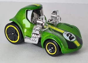 Hot Wheels  2020 Tooned Twin Mill Metallic Green 1.64 GRX41 Malaysia Loose - Picture 1 of 13