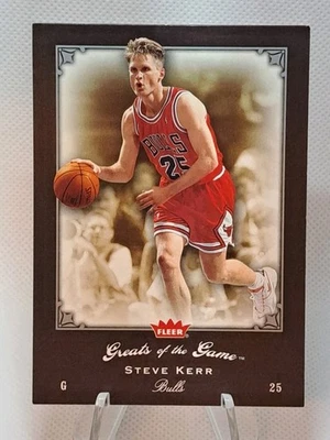 2005-06 Fleer Greats of the Game - Steve Kerr #82 - Image 1 of 2