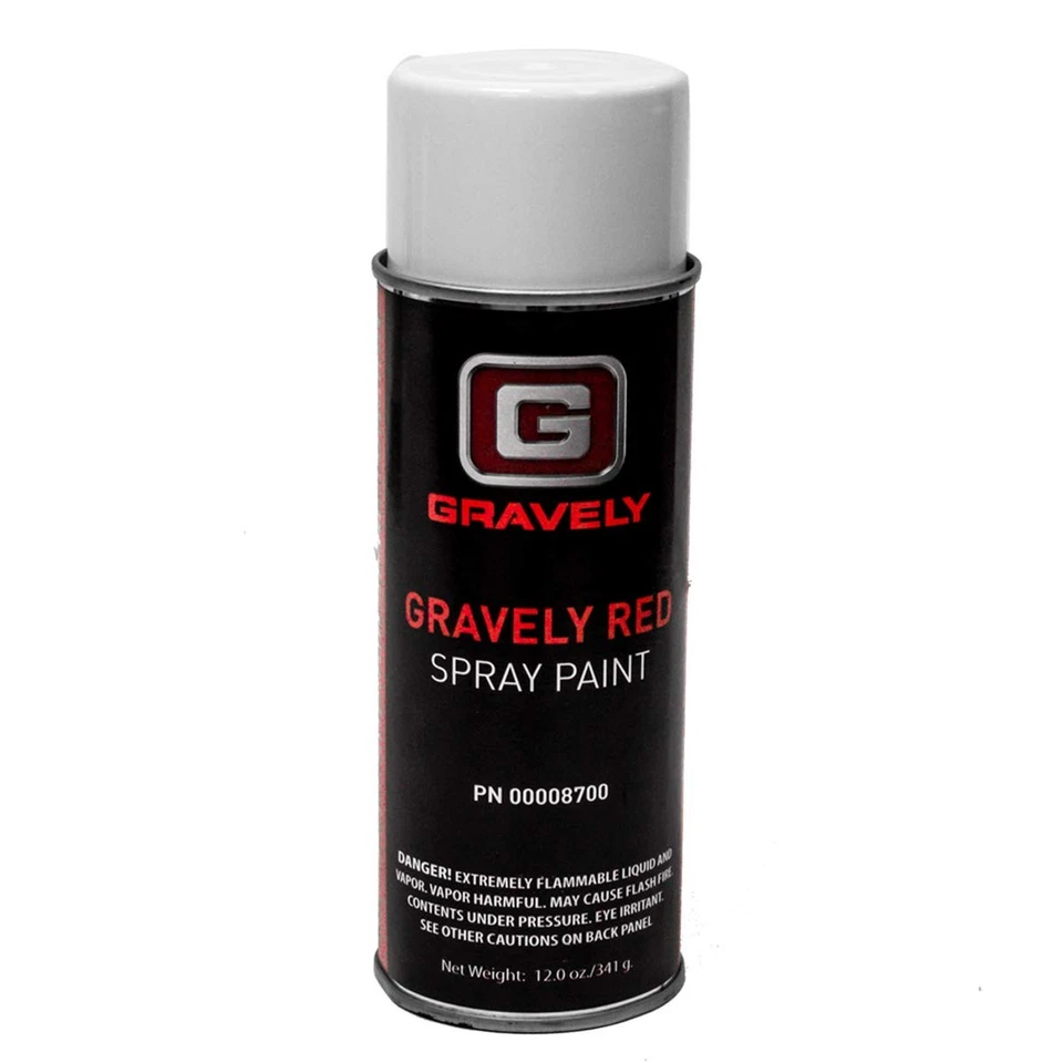 12oz Genuine OEM Gravely Red Touch Up Spray Paint 00008700 - Изображение 1 из 1
