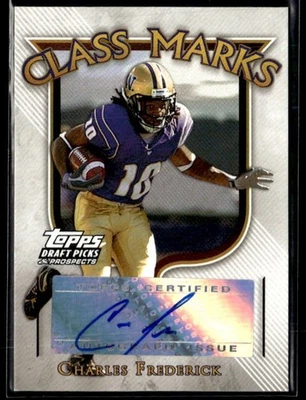 L55,300 -  2005 Topps DPP Class Marks Auto #CMCF Charles Frederick - Image 1 of 2