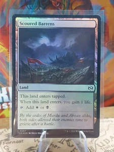 Scoured Barrens - 267 - Foil - TDM - NM - MTG Magic the Gathering - Picture 1 of 1
