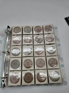Lot of 60 Vintage Wooden Nickels / Coins Wood Coin Collection - Picture 1 of 9
