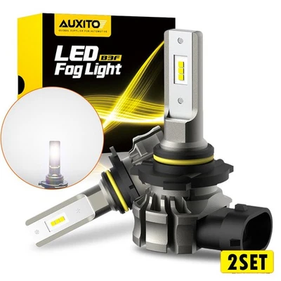 4 x 9145 9140 H10 Foglight Lights LED Fog Lamps Bulbs High Low Beam 6000K White - Image 1 of 4