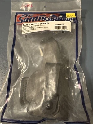 De Santis Gunhide Dual Carry II RH Keltec P3AT Laserguard Ruger LCP 380 LG 430 - Image 1 of 3