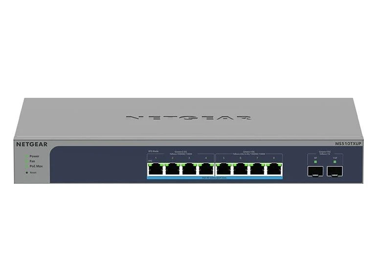 Netgear MS510TXUP-100NAS Business Class 8Port Mg/10G Poe++ Smart - Image 1 of 4