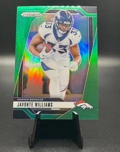 Panini Prizm 2021 - Rookie Javonte Williams #345 Green Prizm (RC) - Imagen 1 de 2
