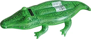 Flotador inflable Sun Club cocodrilo jinete piscina para niños niños - Imagen 1 de 2