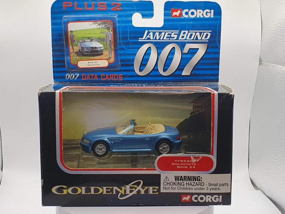 BMW Z3 007 Goldeneye Corgi 1/50 - Immagine 1 di 1