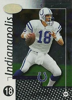 Peyton Manning 2002 Leaf Certified Football - #37 - Indianapolis Colts - Image 1 of 2