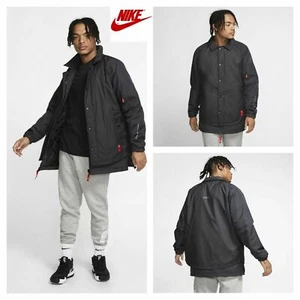 CHAQUETA NIKE KYRIE PROTECT HOMBRE TALLA L (BV9299 010) NEGRA - Imagen 1 de 9