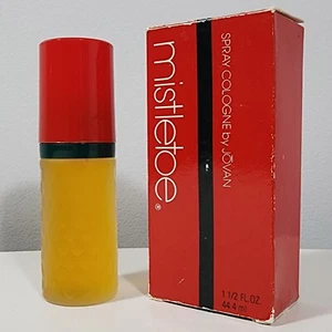 JOVAN MISTLETOE SPRAY COLOGNE 1.5 OZ VINTAGE 1981 PERFUME IN BOX - Picture 1 of 4