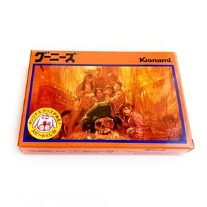 GOONIES - Empty box replacement spare case for Famicom game Konami with tray - Picture 1 of 6