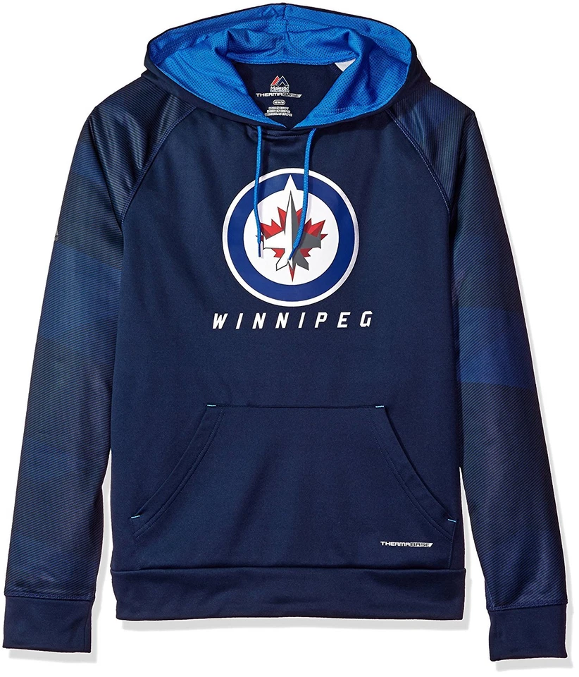 MAJESTIC NHL Sweater Winnipeg Jets Hoody Kaputzenpullover Pullover hooded Penalty