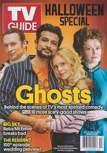 TV GUIDE MAGAZINE | HALLOWEEN SPECIALS | GHOSTS - Picture 1 of 1