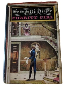 Charity Girl by Georgette Heyer 1970 Book Club Edition HC/DJ GOOD - Picture 1 of 3
