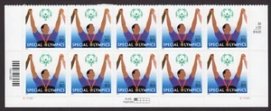 Scott #3771 Special Olympics Plate Block of 10 Stamps - MNH - Picture 1 of 1