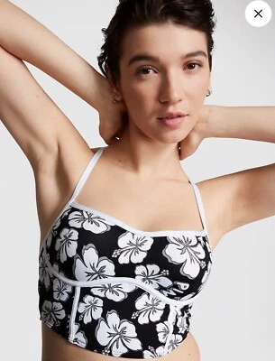 Sutiã esportivo novo com etiquetas VS rosa ativo Ultimate push up espartilho baixo impacto tamanho M - Imagem 1 de 4