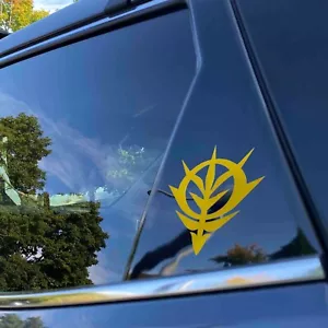 Zeon logo Gundam Mobile Suit Manga Anime Laptop Bumper Car Window Vinyl Decal - Picture 1 of 8