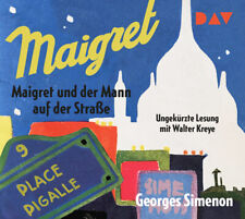 Maigret und der Mann auf der Straße, 2 Audio-CDs | Georges Simenon | Audio-CD