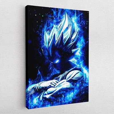 Leinwandbild Poster Acryl Glas Pop-Art Dragonball Z Super Vegeta Super Sayajin - Bild 1 von 4