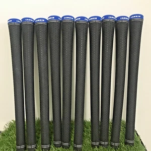 Set of 10 TaylorMade Crossline 360 Golf Grips .60 Round Standard Size - Blue Cap - Picture 1 of 4