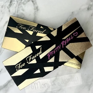 RARE Too Faced Pretty Rebel 10 Color Eyeshadow Palette Limited Edition NIB - Picture 1 of 9