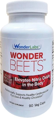 Cápsulas de raíz de remolacha Wonder 1100 mg, estandarizadas al 2% de nitratos, ayuda...  Foto 1 de 4