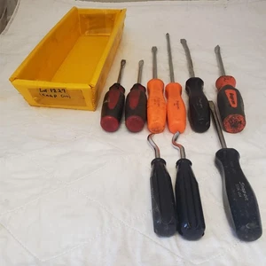 Lot of 9 Snap-on Screwdriver Mixed Style LOT-1227 - Picture 1 of 7