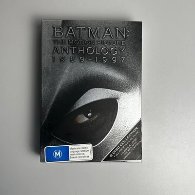 Batman Anthology 1989-1997 DVD Boxset With Slipcover - 8 Disc Set | Region 4 - Image 1 of 4