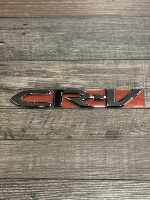 Placa de identificación trasera Honda CR-V 07-11 OEM. 75722-SWA-003 Foto 1 de 4