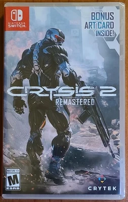 Crysis 2 Remastered - Nintendo Switch (NEW with Bonus Art Cards) - Image 1 of 4