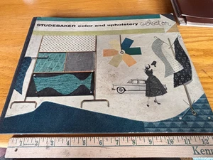 1956 Studebaker Dealership Showroom car color upholstery order book catalog - Picture 1 of 9