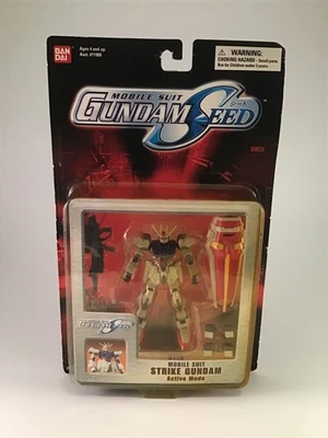 GAT-X105 Strike Active 高达种子万代移动套装可动人偶 MSiA MiA  — 第 1/4 张图片