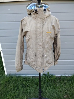 Chaqueta de esquí FourSquare para mujer talla L beige snowboard deportes de invierno ligera  Foto 1 de 4