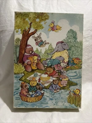 Винтажная детская головоломка Springbok Animal Antics 100 шт. скрытые картинки - Изображение 1 из 4