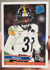 Beanie Bishop Jr. 2024 Panini Instantáneo RC Clasificado NFL Novato Retro Steelers Pr/890 - Imagen 1 de 2