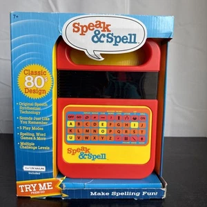 Juego Electrónico Speak & Spell - Juguete Educativo de Aprendizaje, Juegos de Ortografía, Años 80... - Imagen 1 de 8