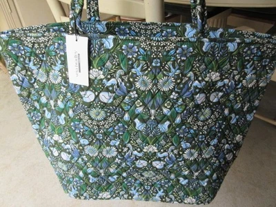 Vera Bradley Grand Tote Cotton Bag Enchanted Woodland -NWT in Plastic - Image 1 of 4
