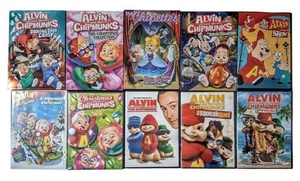 Alvin & Chipmunks DVD Lot Chipettes Valentine Easter Christmas Dave Bagdasarian - Picture 1 of 2