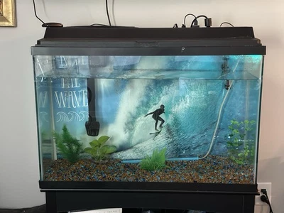 Pecera y soporte Foto 1 de 2