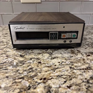 Capehart TD-2R/008 8 Track Stereo Deck Vintage - Untested Sold As Is - Picture 1 of 12