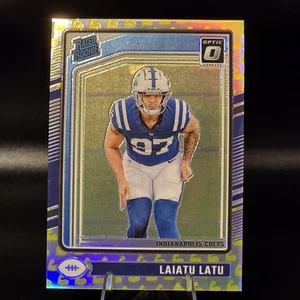 Panini Donruss Optic 2024 - Clasificado Rookie Laiatu Latu #267 Flex Prizm/149 (RC) - Imagen 1 de 2