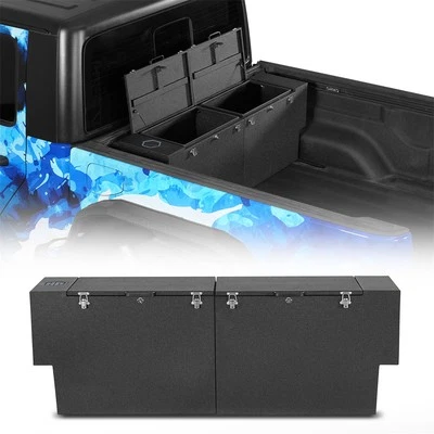 Steel Truck Bed Tool Box Lockable Storage Box Fit Jeep Gladiator JT 2020-2025  - Image 1 of 4